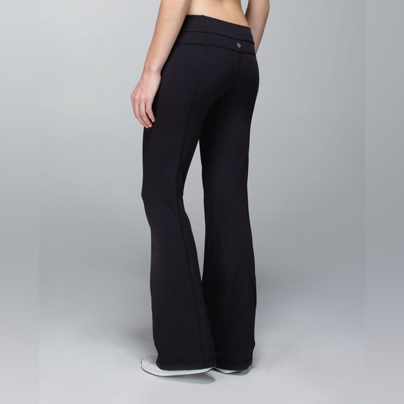 Lululemon Groove Flare Pant in Black - Picture 6 of 8